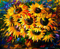 Без бренда «Собранный букет подсолнухов» в Орле в интернет-магазине  Без бренда «Собранный букет подсолнухов» в Орле