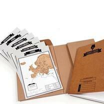 Без бренда «Скретч-карта мира стирающаяся. Карта путешествий» в Орле