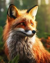 Красавец лис