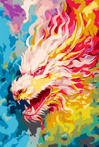 Без бренда «Разноцветный огненный дракон» в Орле в интернет-магазине  Без бренда «Разноцветный огненный дракон» в Орле