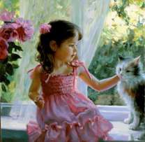 Без бренда «Девочка с кошкой на подоконнике» в Орле