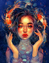 Без бренда «Девушка и карпы кои» в Орле