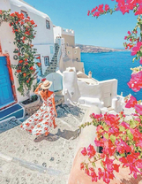 Прогулка по вулканическом острове в Эгейском море