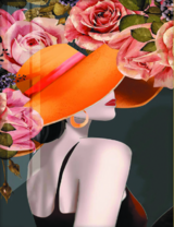 Без бренда «Дама в яркой шляпе и розы» в Орле