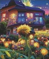 Без бренда «Сказочный домик и поле подсолнухов» в Орле